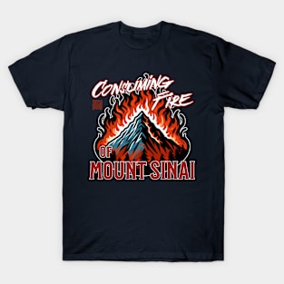 The Consuming Fire of Mount Sinai T-Shirt